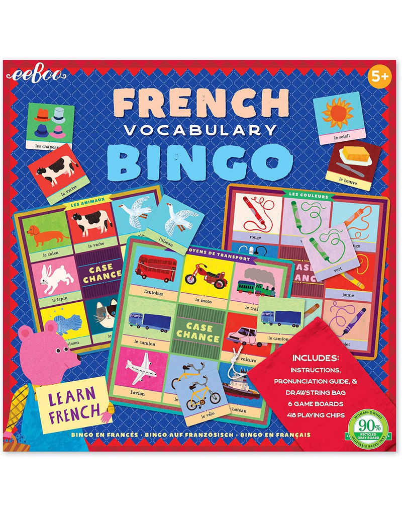 Eeboo French Bingo 2nd Edition
