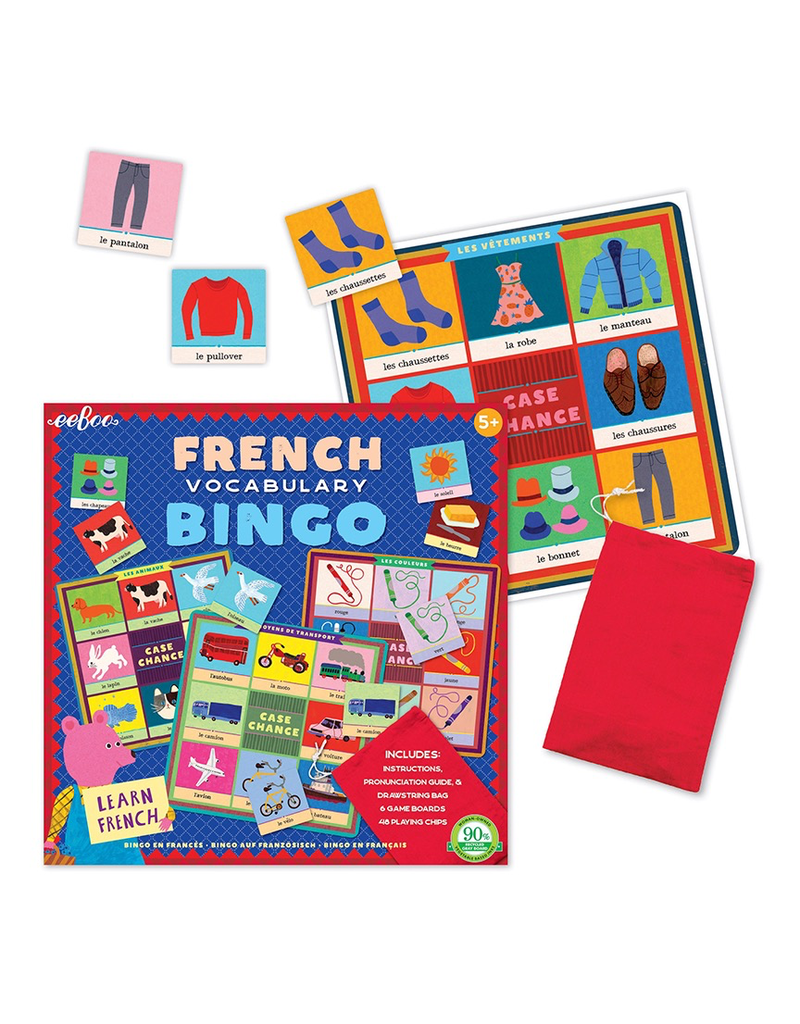 Eeboo French Bingo 2nd Edition