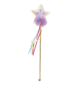 Great Pretenders Glitter Rainbow Wand, Multi/Gold