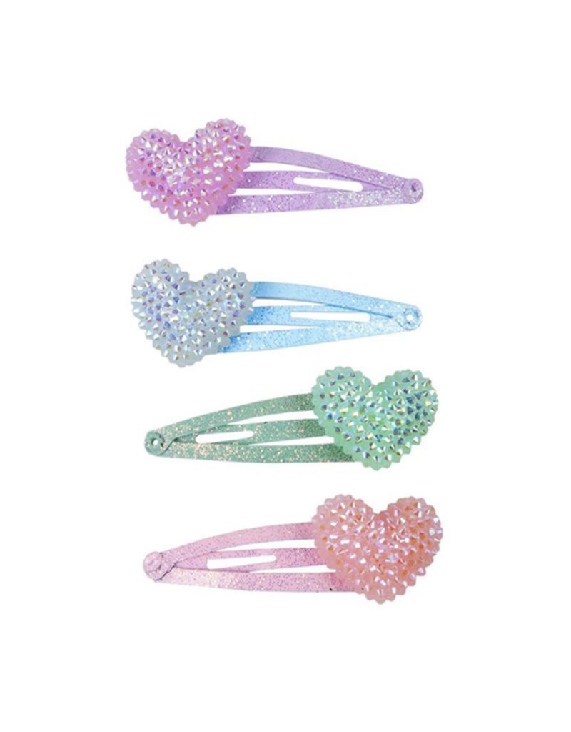 Great Pretenders Sparkle Heart Bobble 4pk