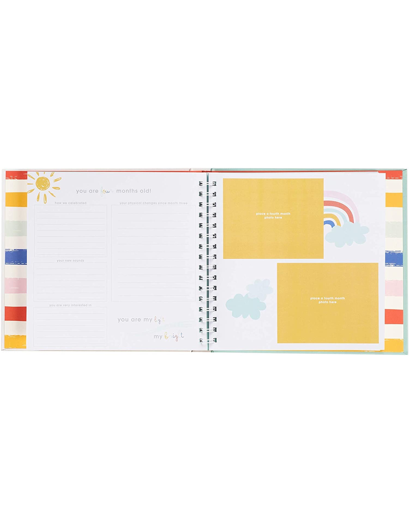 Rainbow Memory Book w/ink pad