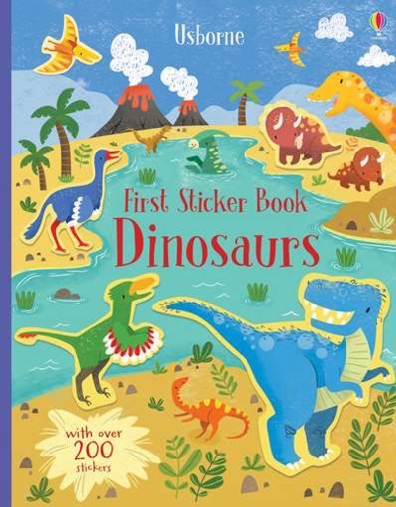 Usborne First Sticker Book Dinosaurs