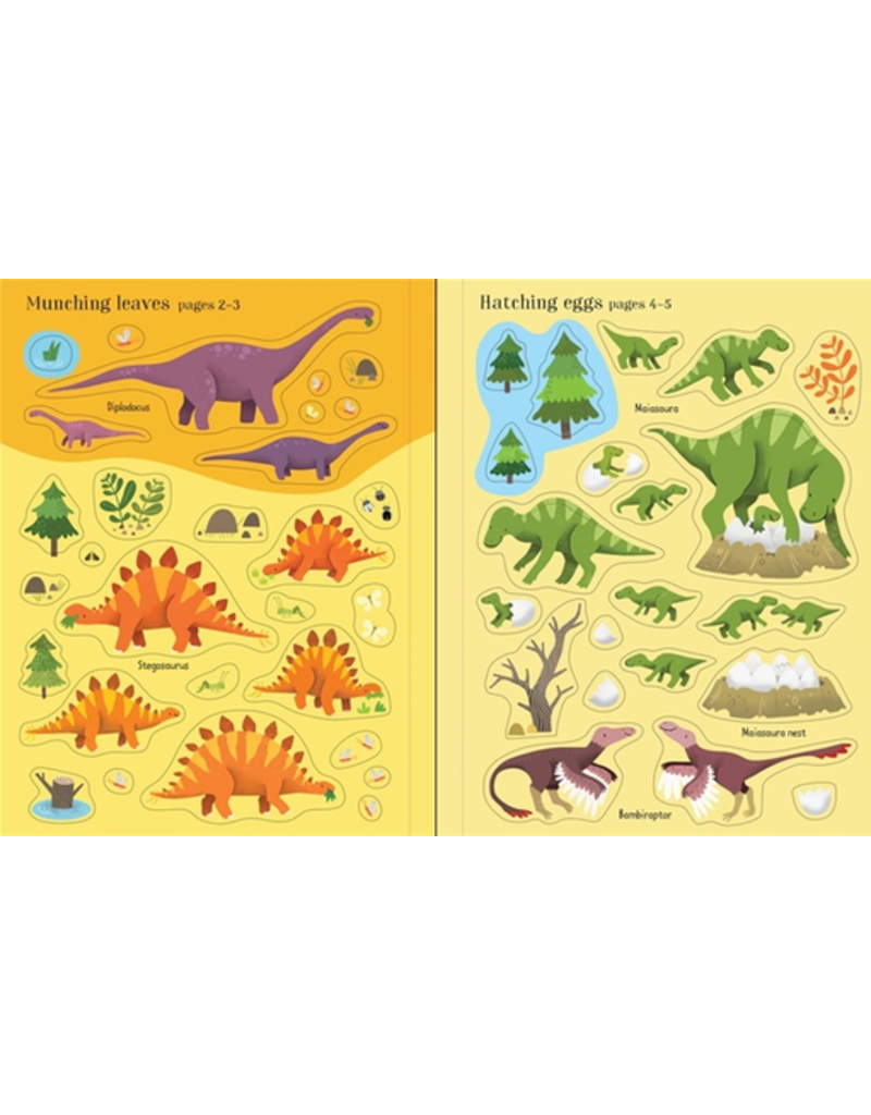 Usborne First Sticker Book Dinosaurs