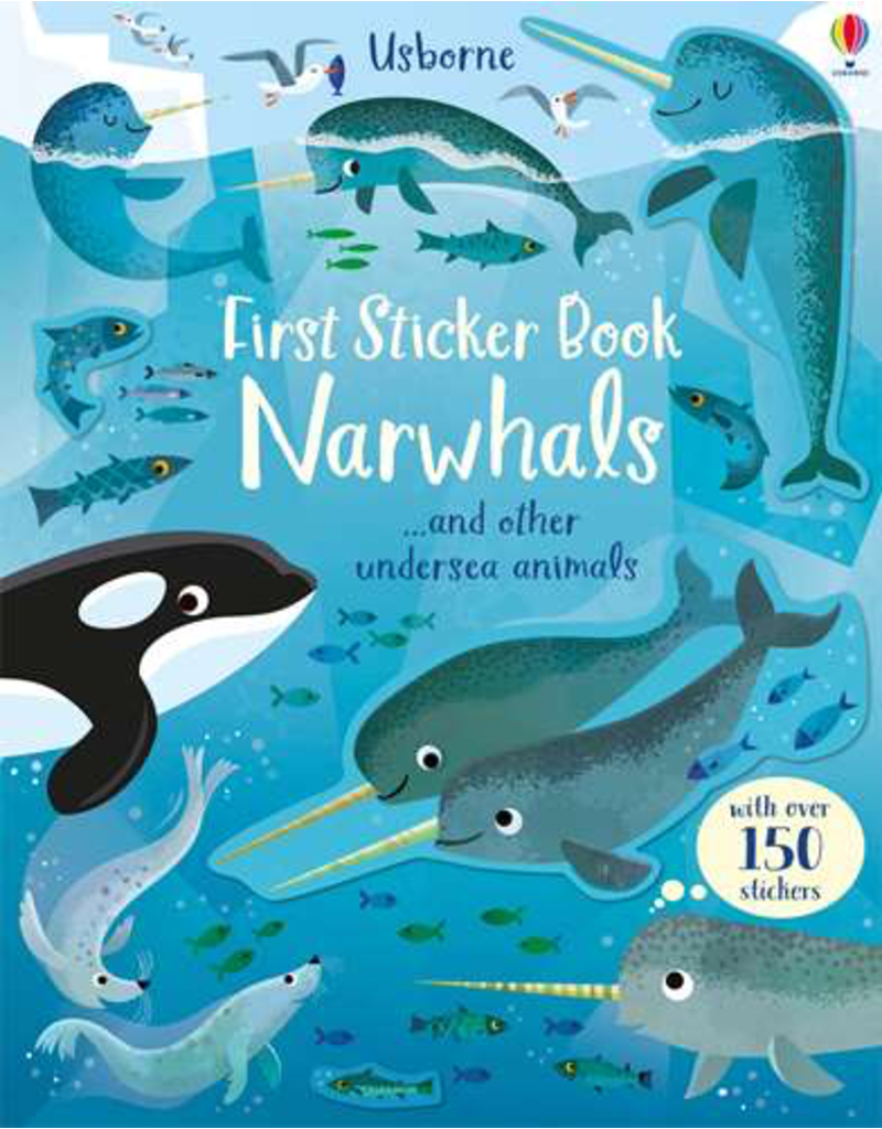 Usborne First Sticker Book Narwhals