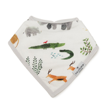 Loulou Lollipop Muslin Bandana Bib Set, Safari Jungle, 2pk