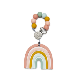 Loulou Lollipop Silicone Rainbow Teether