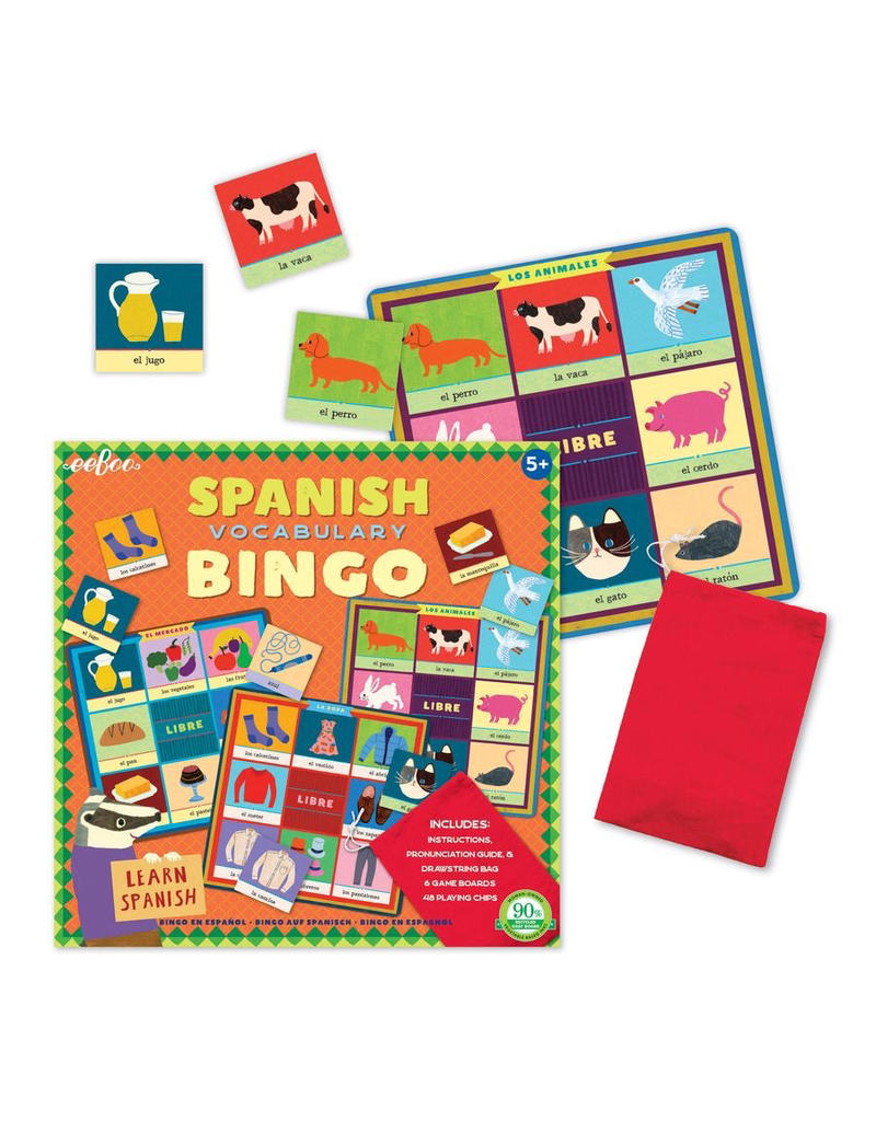 Eeboo Spanish Bingo (2nd Edition)