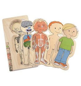 Hape Toys Your Body-Boy 5 Layer Puzzle