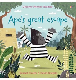 Usborne Phonics Readers: Ape's Great Escape