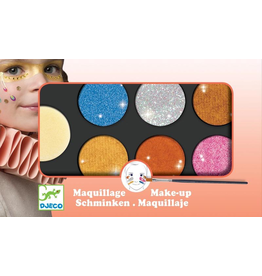 Djeco Body Paint - 6 Colours - Metallic