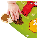 Hape Toys Forest Animal Tactile Puzzle