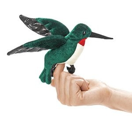 Folkmanis Finger Puppet - Hummingbird