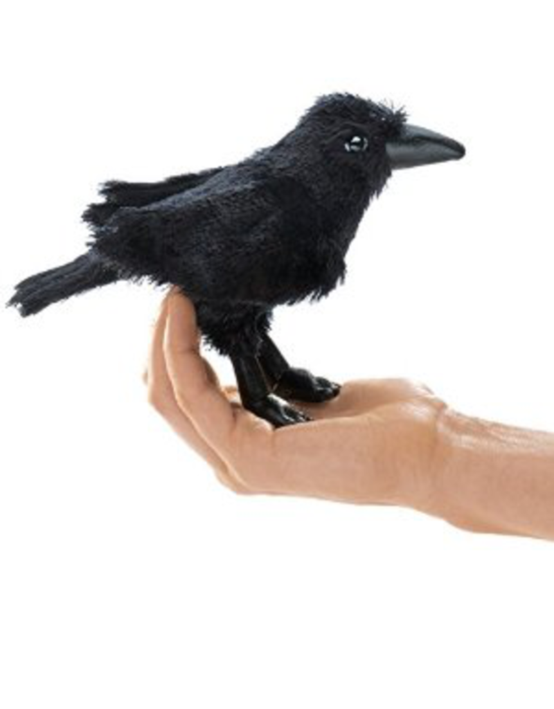 Folkmanis Finger Puppet - Raven
