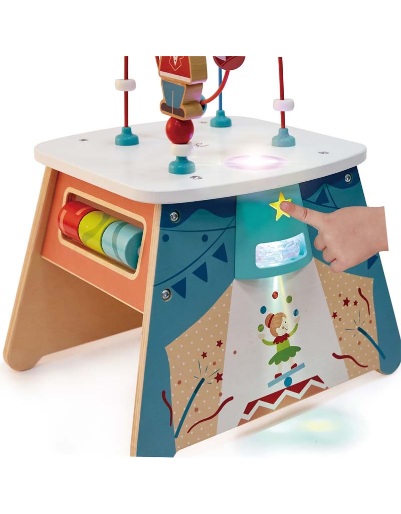 Hape Toys Light-Up Circus Activity Cube
