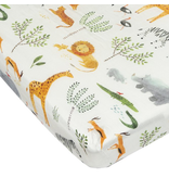 Loulou Lollipop Safari Jungle Fitted Crib Sheet
