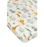 Loulou Lollipop Safari Jungle Fitted Crib Sheet