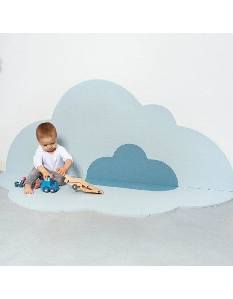 Head in the Clouds Playmat (Lg) - Dusty Blue