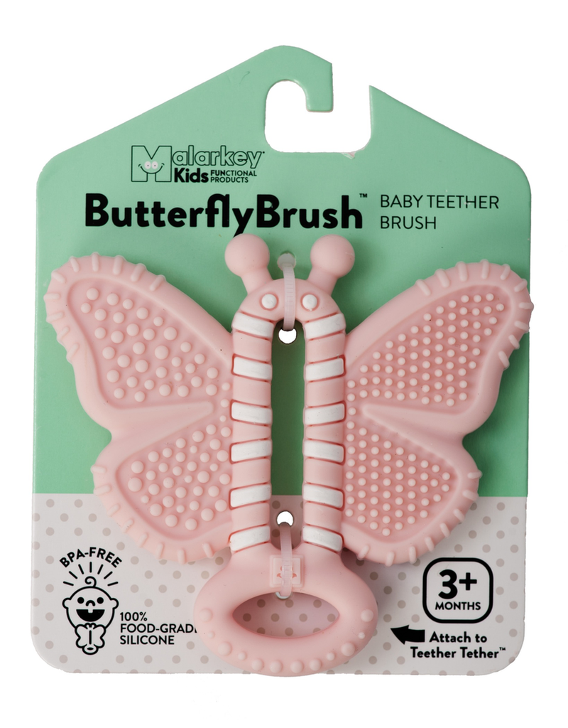 Tooth Brush Teether - Butterfly Brush