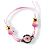 Djeco Pearls & Flowers Jewelry Making Set
