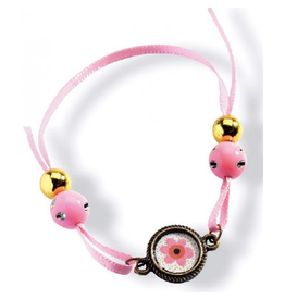 Djeco Pearls & Flowers Jewelry Making Set