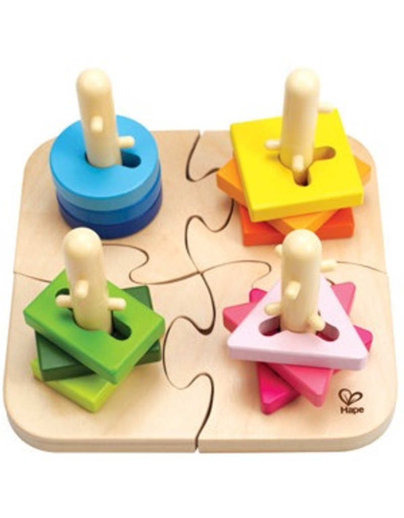 Hape Toys Creative Peg Puzzle