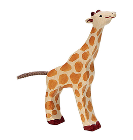 Holztiger Holztiger Giraffe, Small, feeding