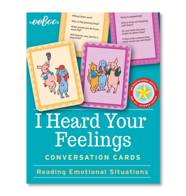 Eeboo I Heard Your Feelings Hardbox Flash Cards