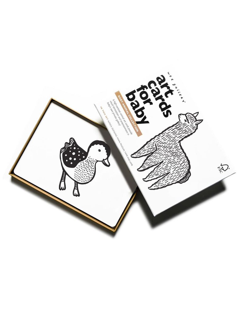 Wee Gallery Art Cards - Baby Animals