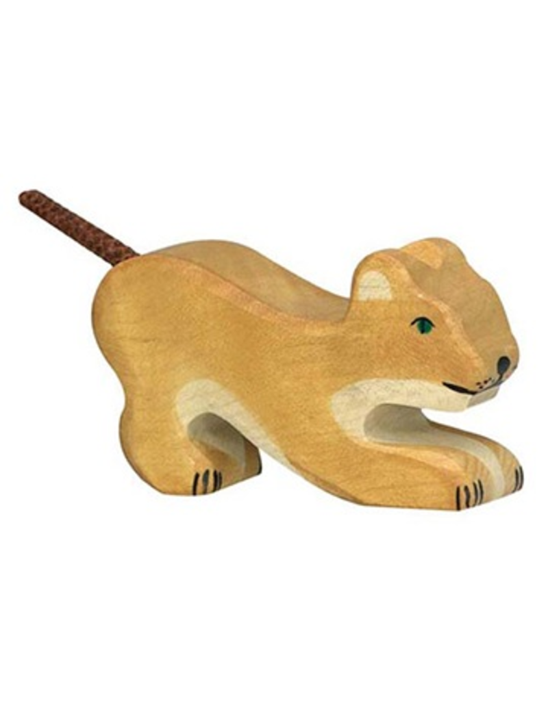 Holztiger Holztiger Lion, small, playing