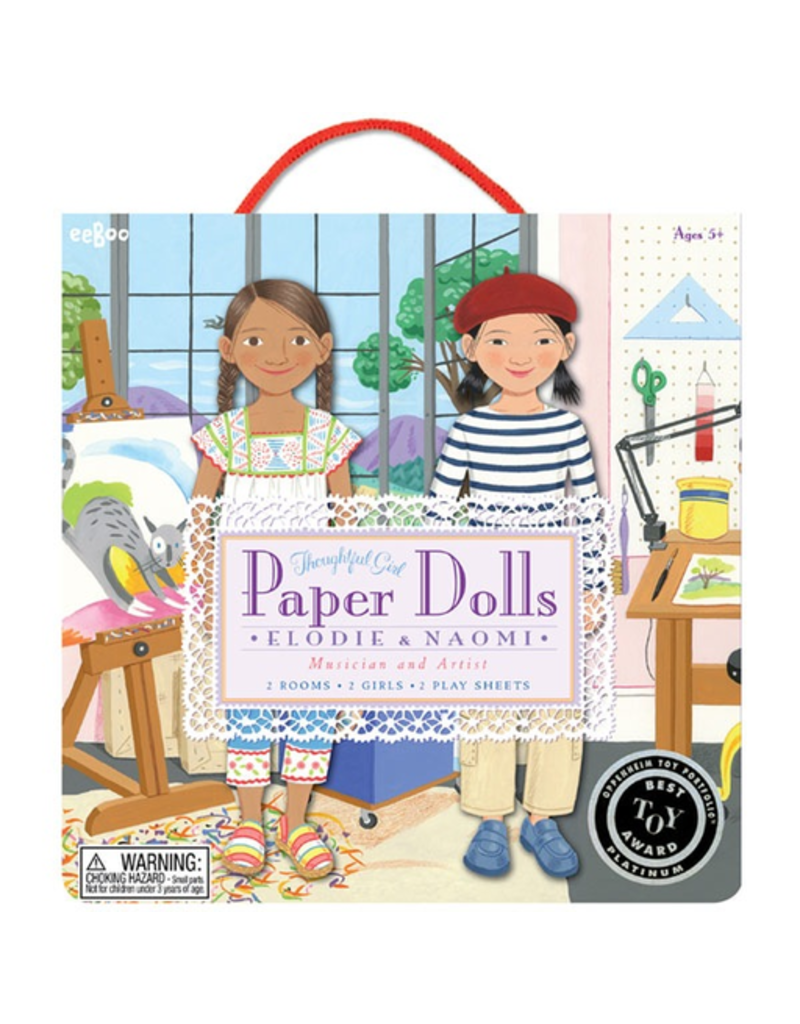 Eeboo Paper Dolls - Musician & Artist