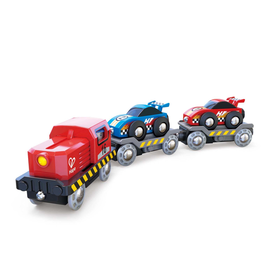Hape Toys Race Car Transporter