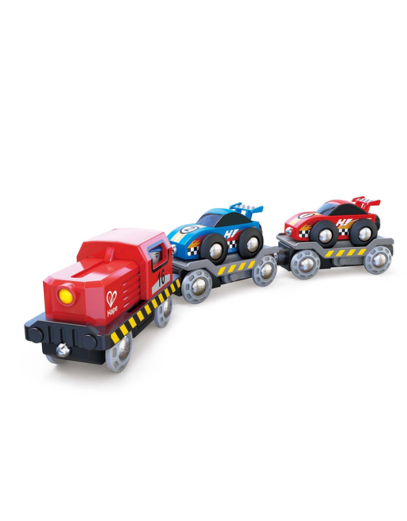 Hape Toys Race Car Transporter