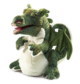 Folkmanis Baby Dragon Puppet