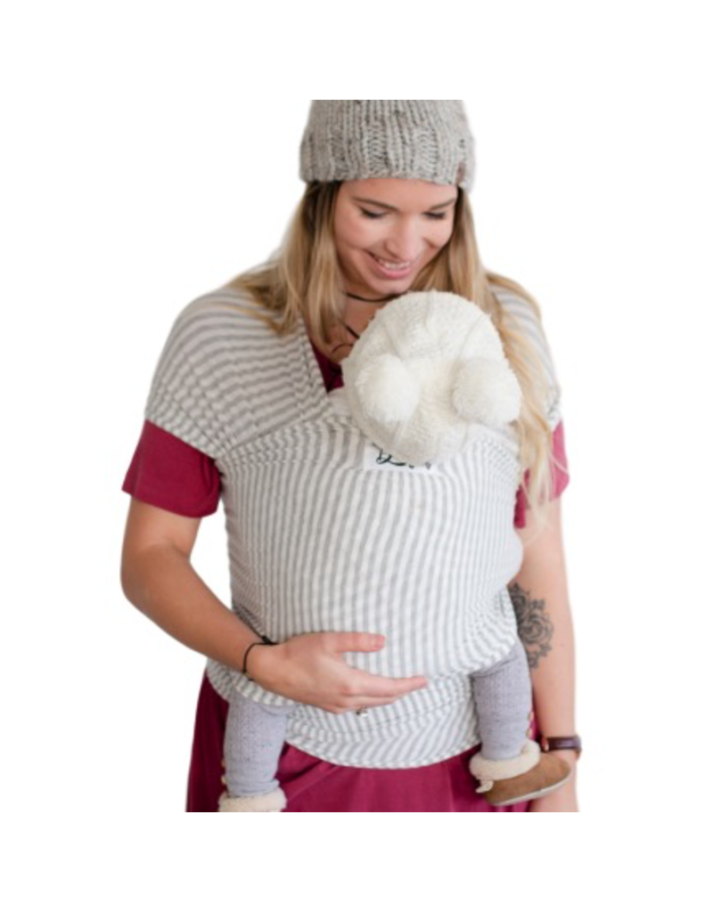 Beluga Baby Beluga Baby Bamboo Wrap - The Shannon (Grey Stripe)