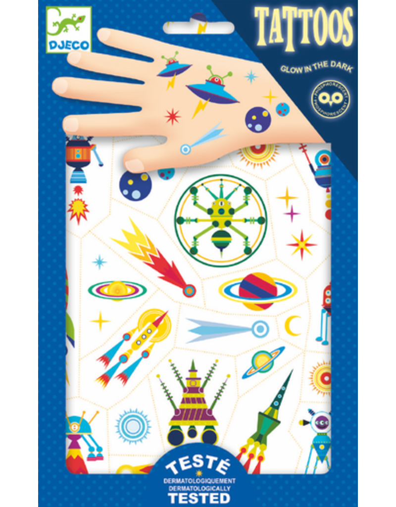 Djeco Tattoos - Space Oddity
