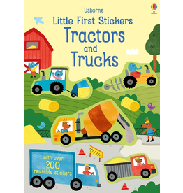 Usborne Little First Stickers: Tractors And Trucks