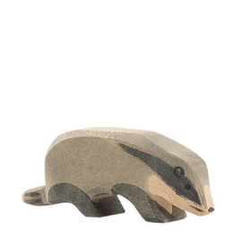 Ostheimer Wooden Toys Badger, Head Down