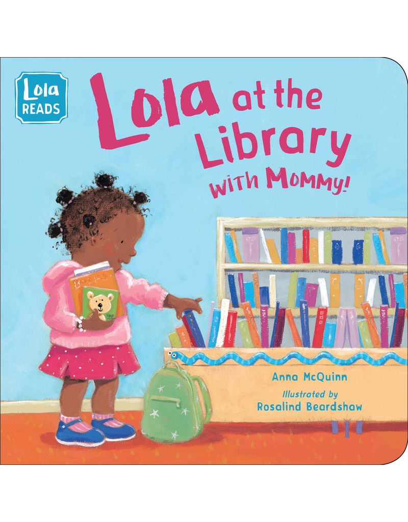 Random House Lola at the Library with Mommy (Board Book)