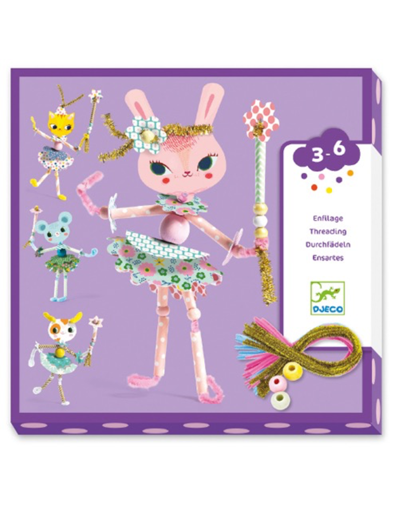 Djeco DIY Threading - My Fairies 3-6y