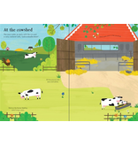 Usborne Little First Stickers: Farm