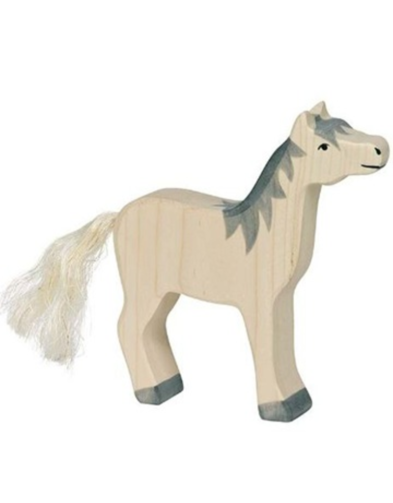 Holztiger Holztiger Horse, head raised, grey