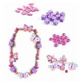 Djeco Wooden Beads Kit - Butterflies