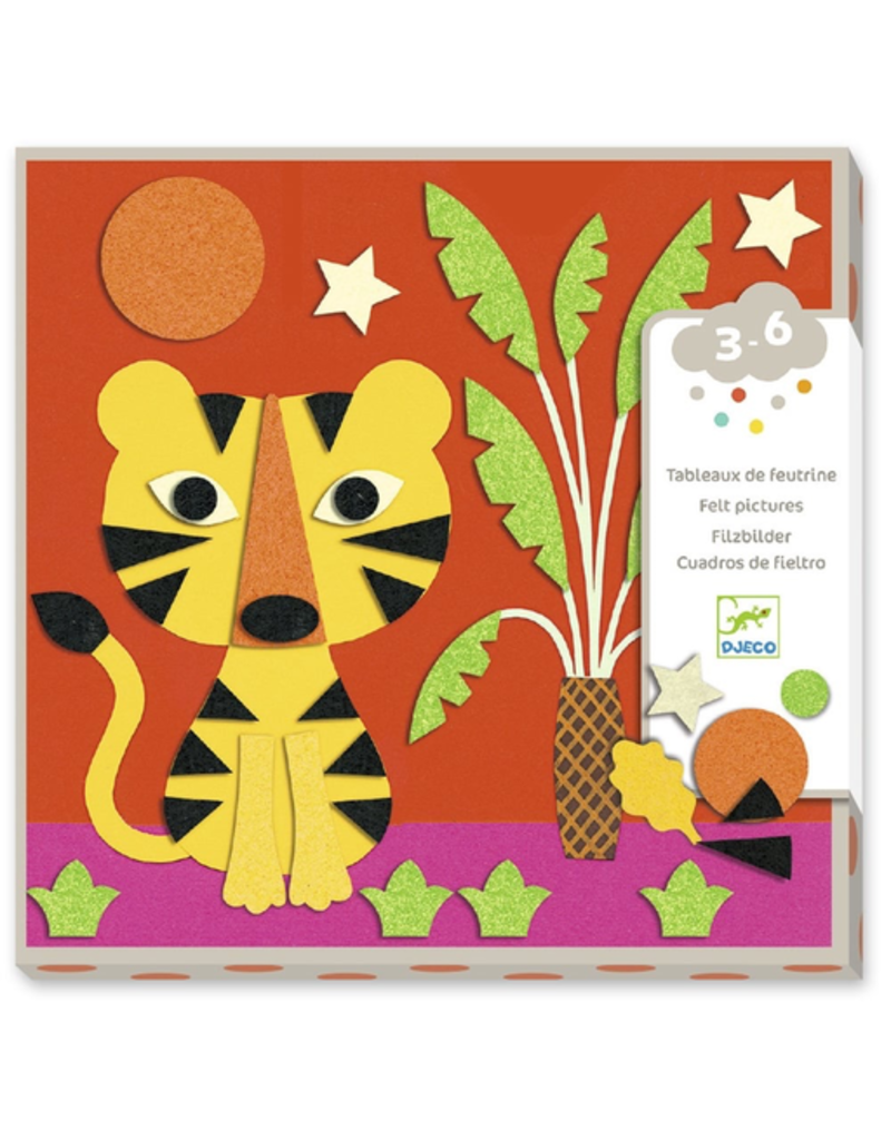 Djeco DIY Felt Pictures - Sweet Nature 3-6y