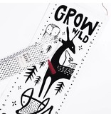 Wee Gallery Organic Canvas Growth Chart - Woodlands