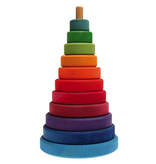 Grimm's Grimm's Large Conical Rainbow Stacker