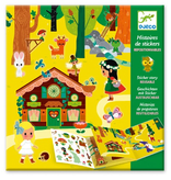Djeco Sticker Story - The Magical Forest