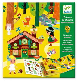 Djeco Sticker Story - The Magical Forest