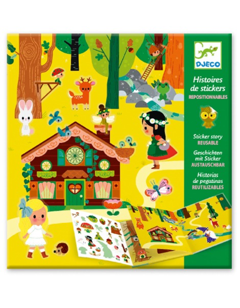 Djeco Sticker Story - The Magical Forest