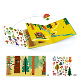 Djeco Sticker Story - The Magical Forest