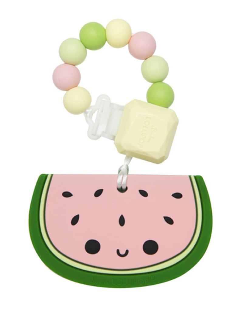 Loulou Lollipop Silicone Watermelon Teether
